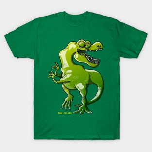 Tyrannosaurus Rex dancing enthusiastically T-Shirt